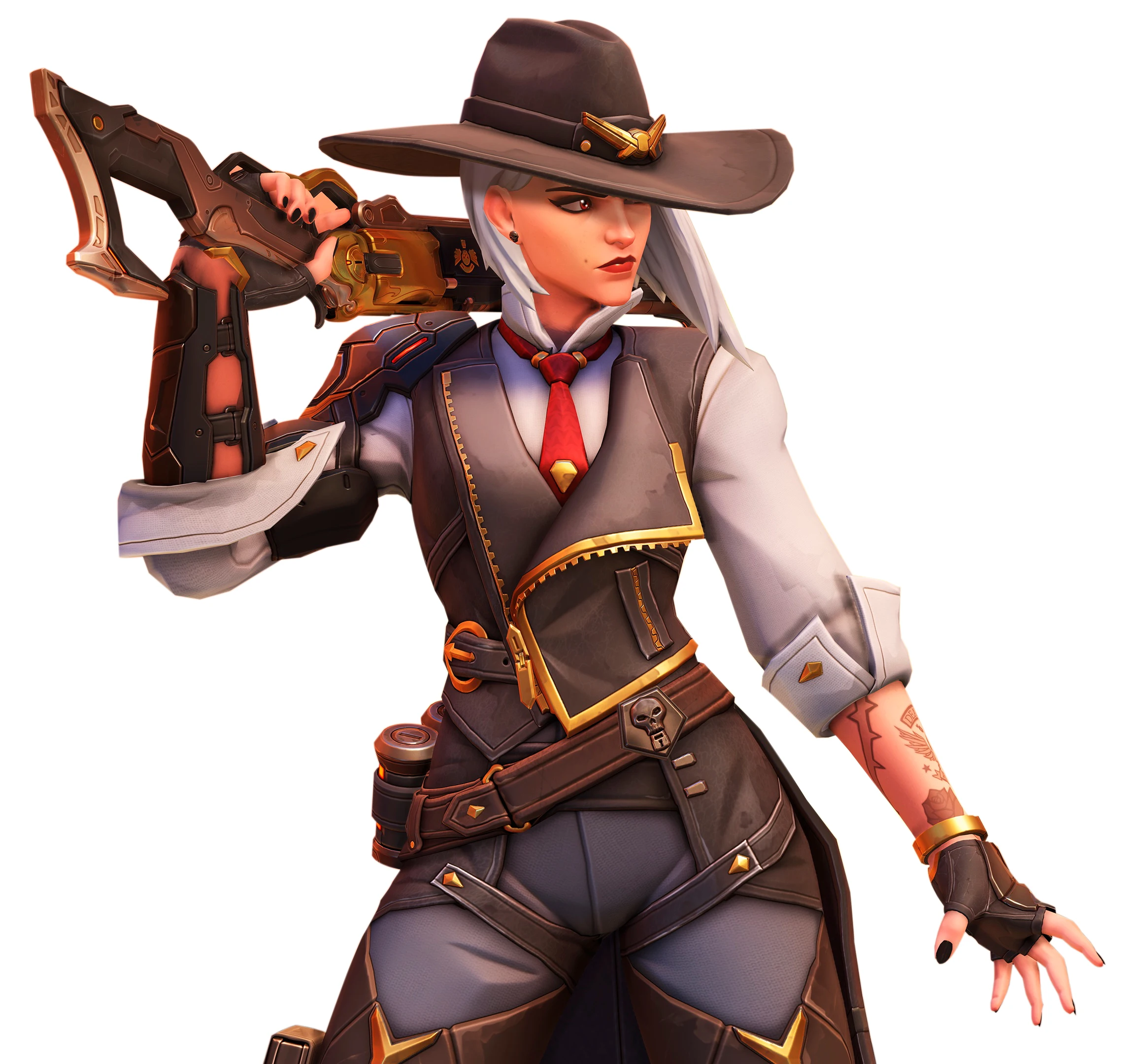 Ожерелье Аниме OW Ashe подвеска со съемным шармом для косплея аксессуары костюма