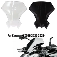 new motorcycle accessories for kawasaki z900 z 900 windscreen windshield baffle air wind deflectors 2020 2021