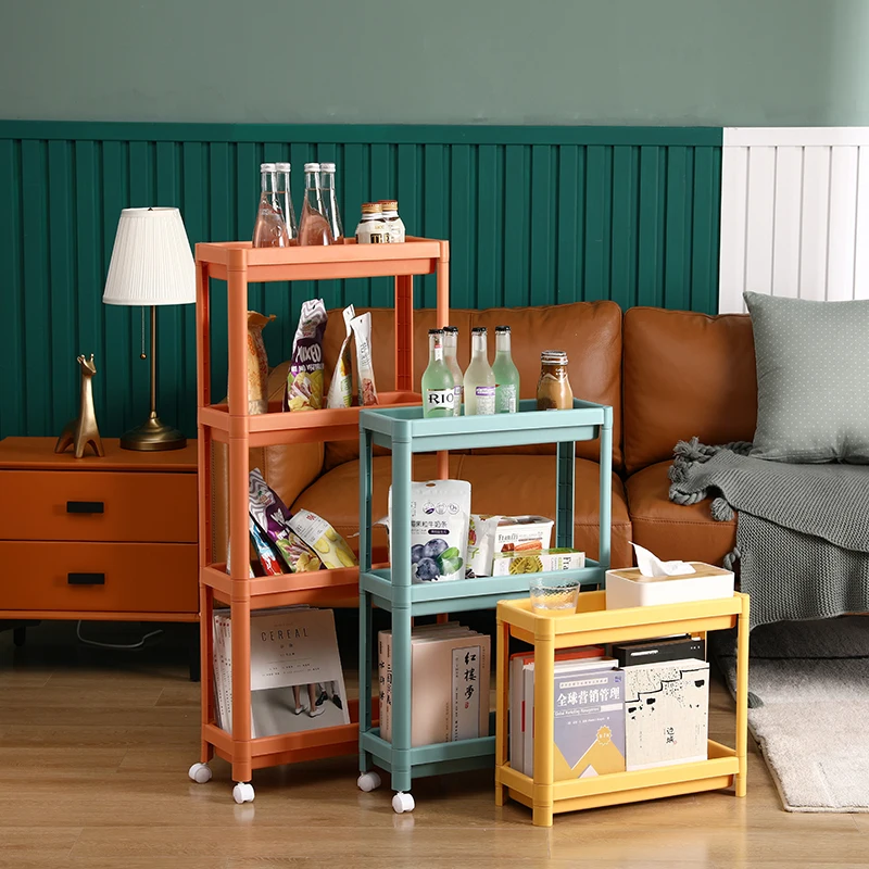 

2/3 ярусов, съемная полка для хранения, боковая полка холодильника, компактное хранение, стойка для кухни ванной комнаты пластиковые полки-ор...