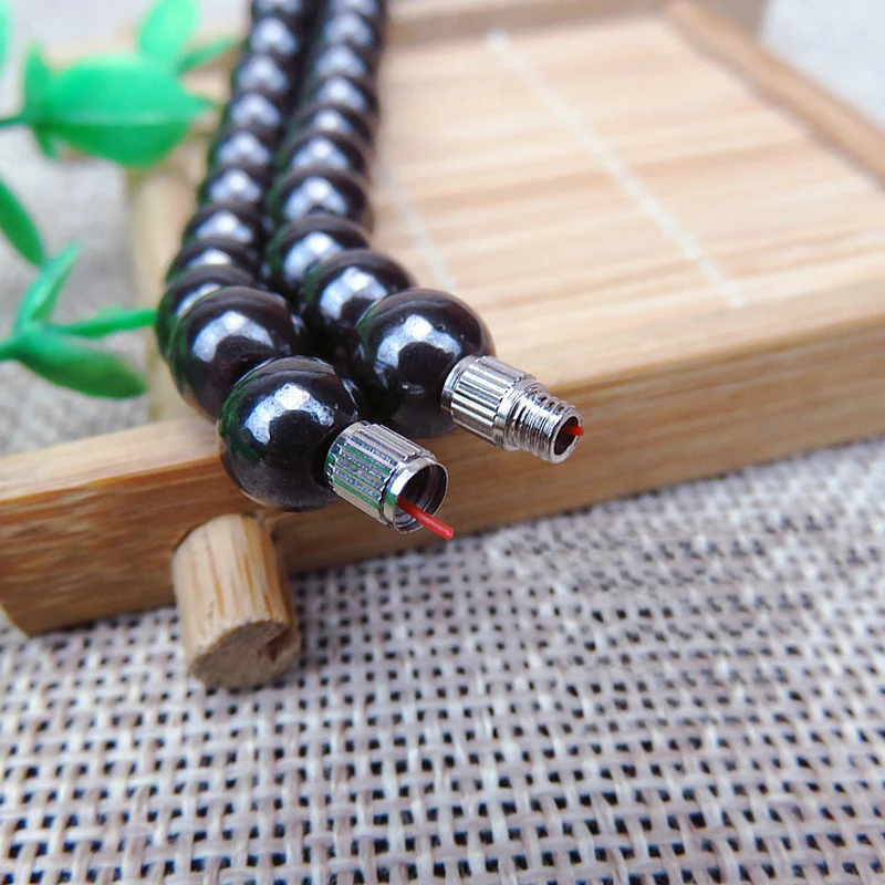 Простое Ожерелье из 6 мм Натурального Гематита Желчного Камня круглые бусины