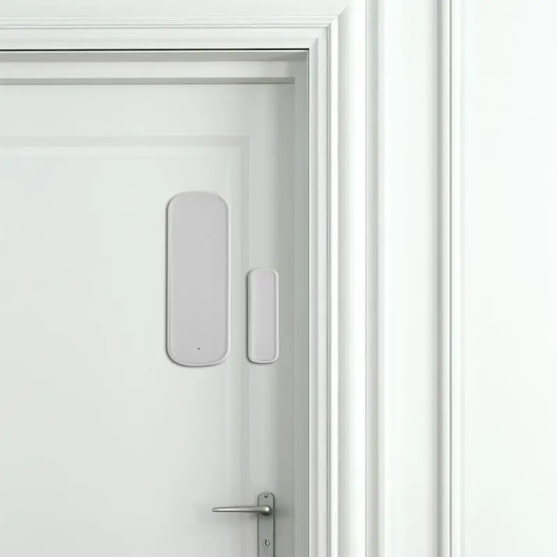 

Durable Window Door Smart Sensor Detector Classic Delicate Texture Smart Magnet Sensor Detector APP Phone Alarm Intelligent Safe