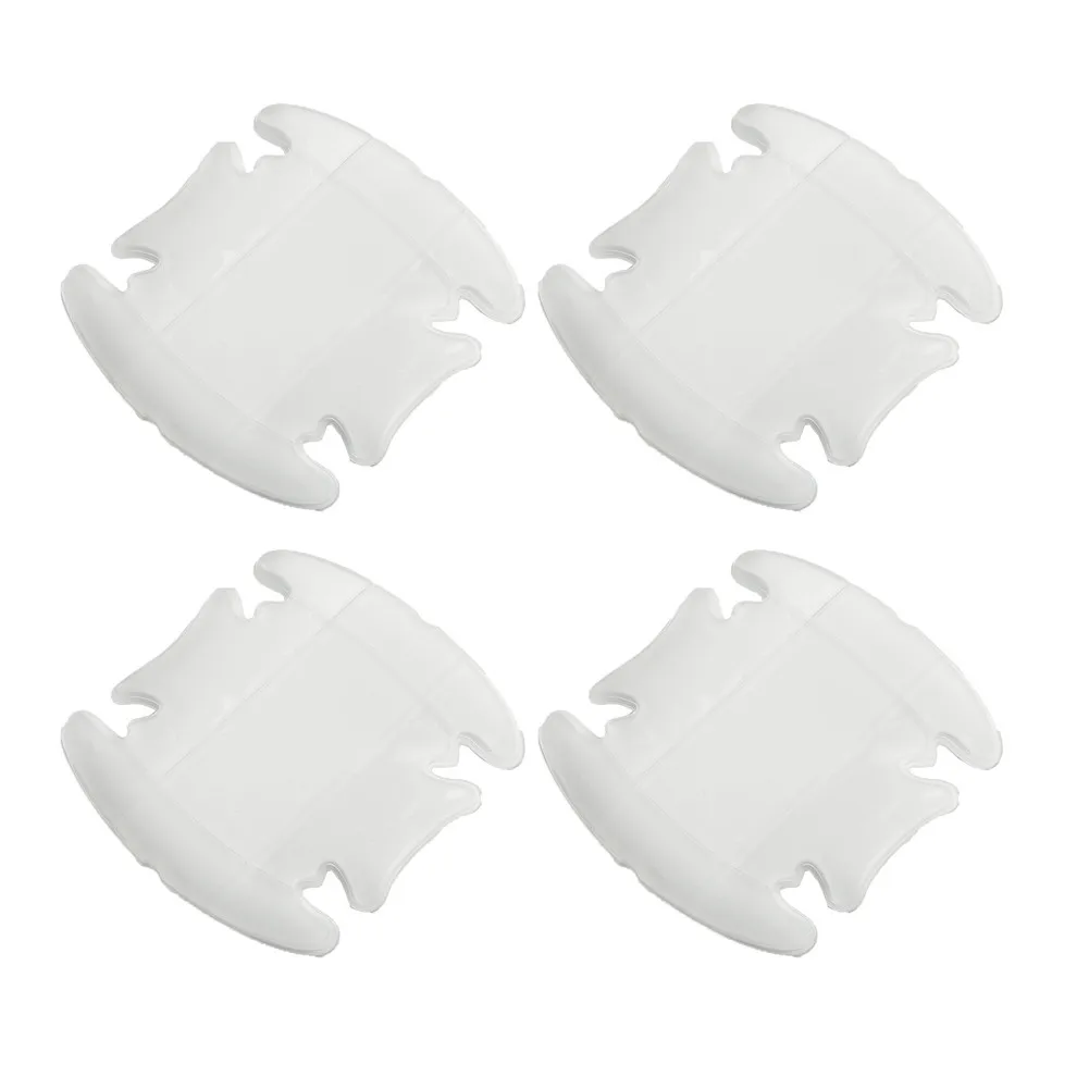 

Non-toxic Door Stickers PVC Parts Protector Transparent Waterproof 8pcs