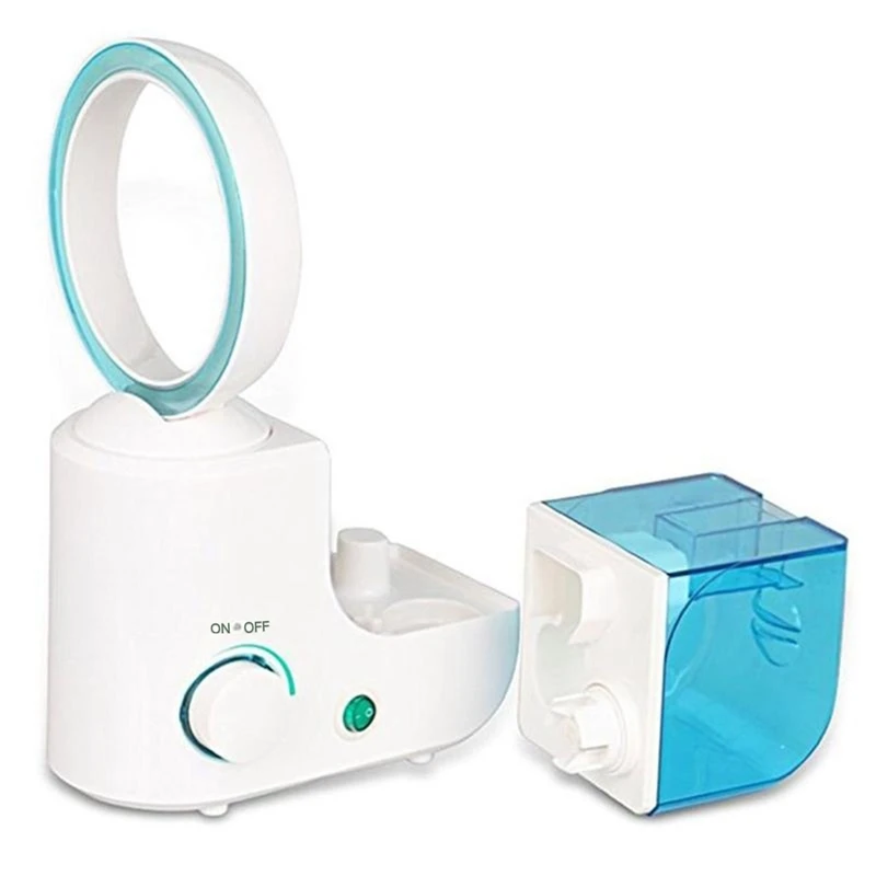 Home Humidifier Leafless Fan Mini Silent Large Capacity Essential Oil Diffuser(Eu Plug) | Бытовая техника