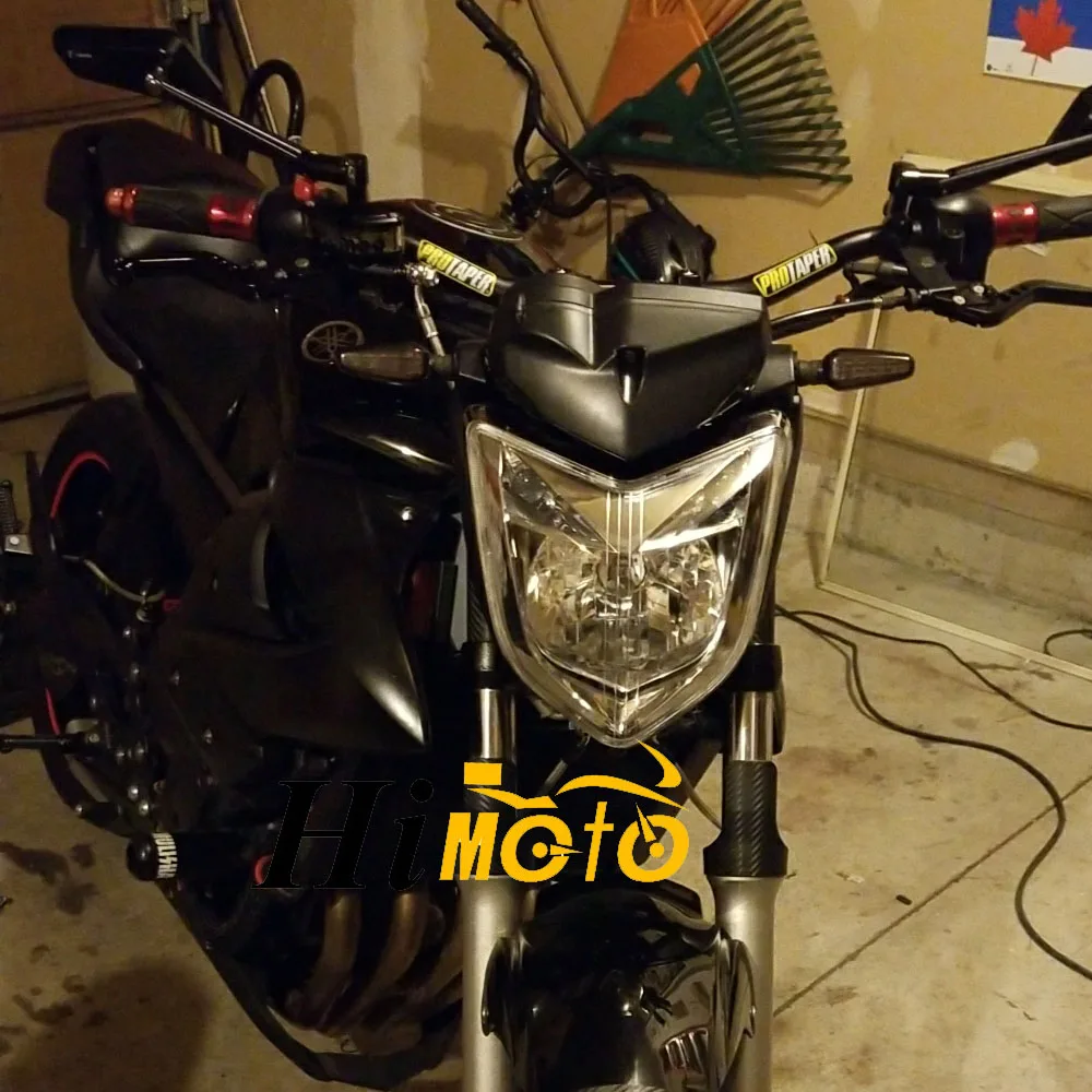 

Передняя фара мотоцикла, комплект корпуса для Yamaha FZ1N FZ1-N FZ 1N 2006 2007 2008 2009 2010 2011 2012