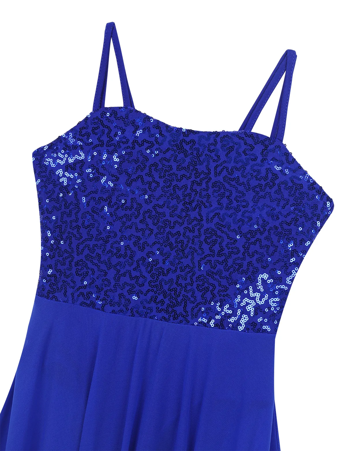 Детское платье на бретельках для девочек потрясающий с блестками Купальник из