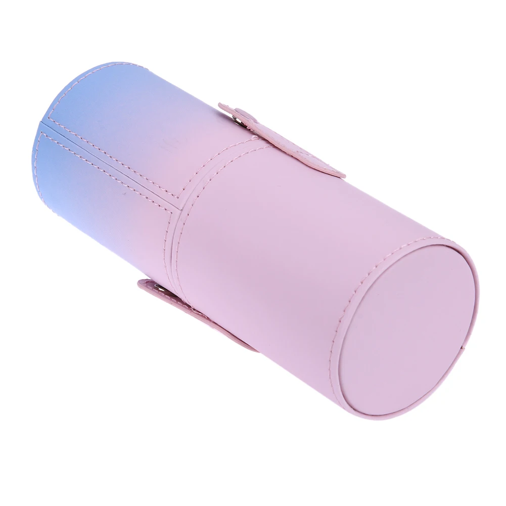 Держатель щеток для макияжа Стильный PU Макияж Кисти Набор Студия тубус-держатель