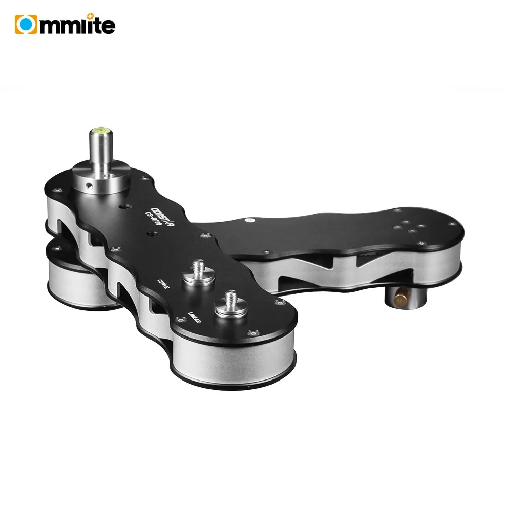 Commlite CS-R700 Slider Track 4 Time Camera Video Rail + шаровая Головка для камеры Canon Nikon Sony DSLR смартфона |