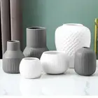 Керамическая ваза Ins в скандинавском стиле, креативное ремесленное украшение, свет, роскошное украшение для дома, гостиной, гидропонная керамическая бутылка