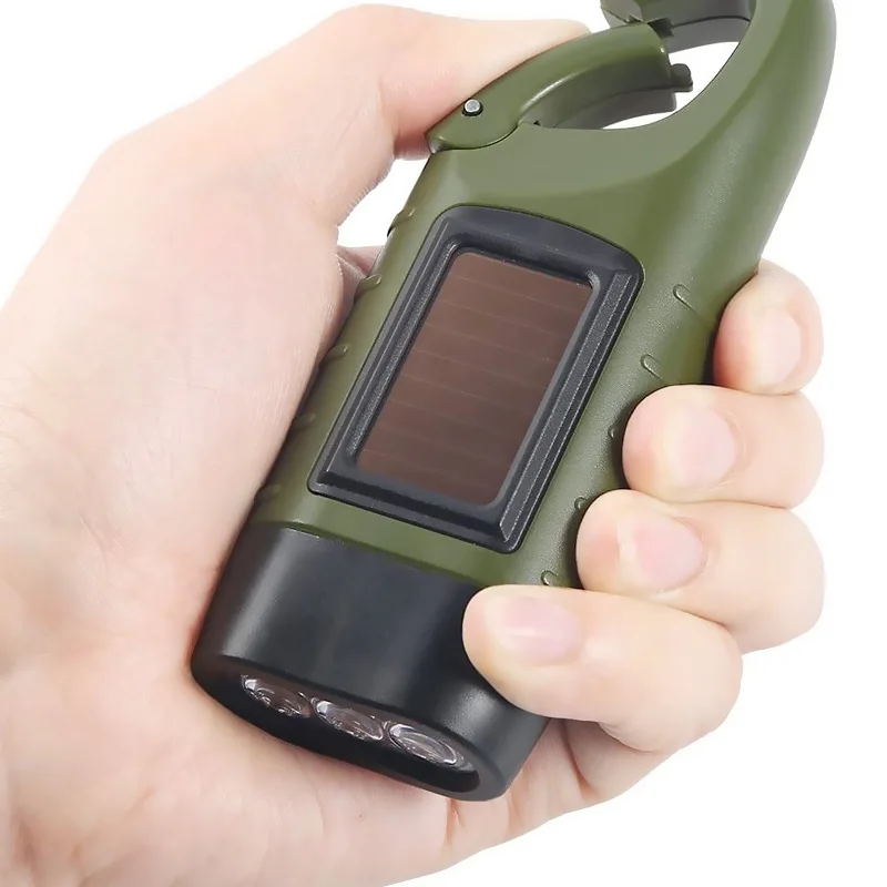 Прямая поставка экстренный светодиодный фонарь с рукояткой аккумуляторная