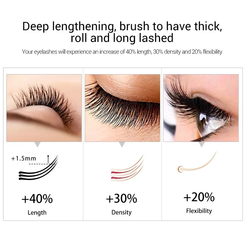 

BREYLEE Eyelash Growth Eye Serum Eyelash Enhancer Longer Fuller Thicker Lashes Eyebrows and Eyelashes Enhancer Makeup Eye Care