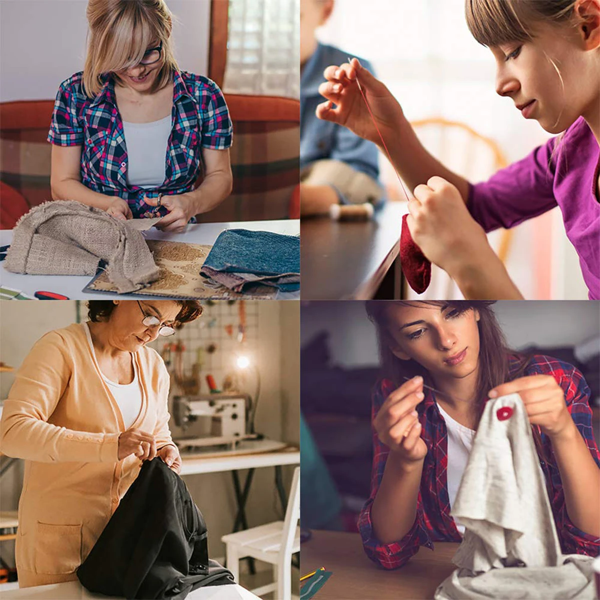 

126pcs/Set Portable Travel Sewing Kit Needle And Thread Kit For DIY Beginners Emergency Use Perfect Gift Needlework Set