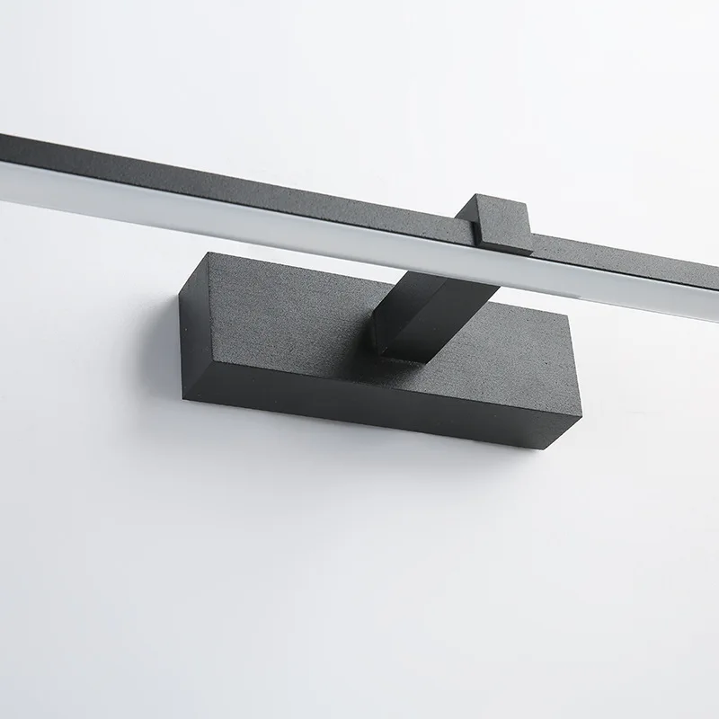 Современные светодиодные зеркальные лампы QLTEG длинные черные/белые