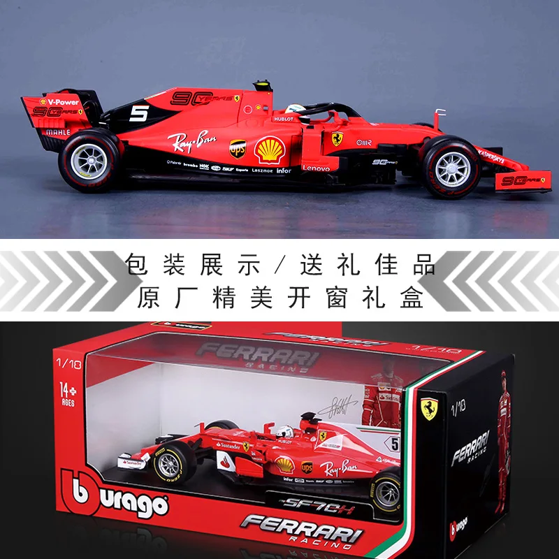 

Bburago 1:18 2019 SF90 F1 Racing #16 Charles Leclerc Formula Car Static Die Cast Vehicles Collectible Model Car Toys