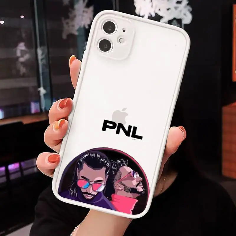 

star PNL Rapper singer Phone Cases Matte Transparent for iPhone 7 8 11 12 s mini pro X XS XR MAX Plus cover funda
