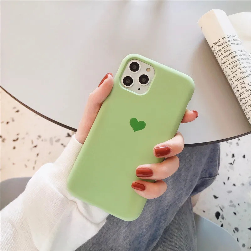 Жидкий силиконовый чехол с логотипом Love для iPhone XS Max XR XS X 7 8 6S Plus Внутренний чехол из микрофибры для iPhone 11 Pro Max 11 Pro 11