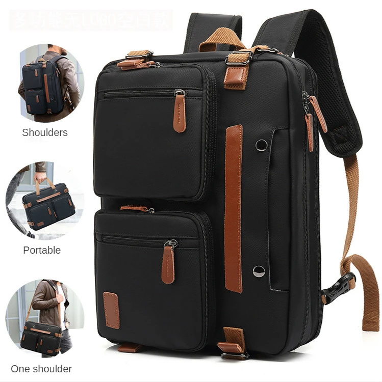Koop Vrouwen Mannen Laptop Aktetas Rugzak Business Organizer School Handtas Multi-Pocket Grote Ipad Tote Computer Reizen Opbergtas