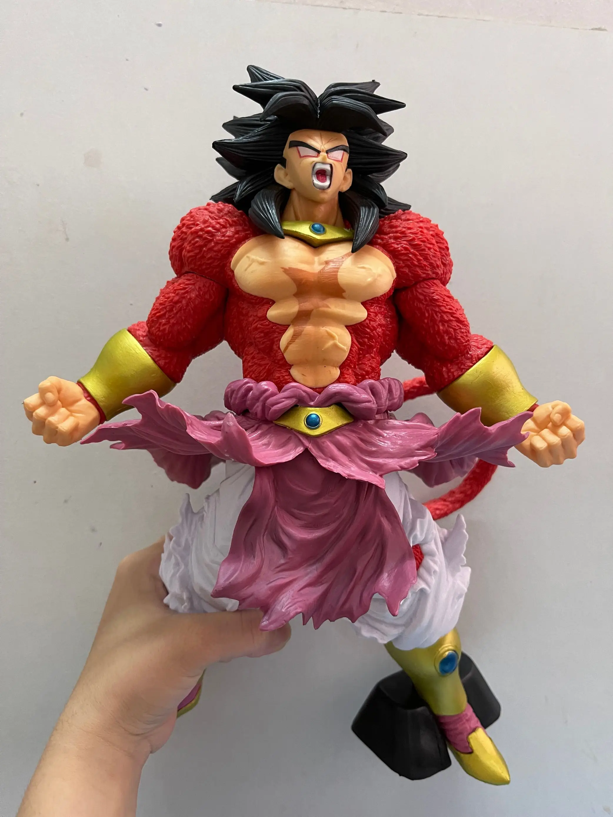 Фигурка японского аниме 32 см подвижная экшн-фигурка Broly Dark основной цвет
