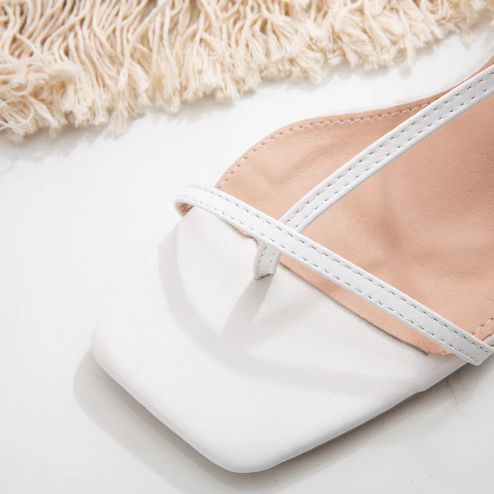 

Clear Heels Sandals Straps Black Shoes for Women All-Match Lace Up Beige Stiletto Comfort High Fashion Gladiator Girls 2021 Rome