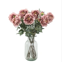 xiantao peony simulation flower arrangement wedding bouquets road leading flowers wedding party home craft decoration roses diy