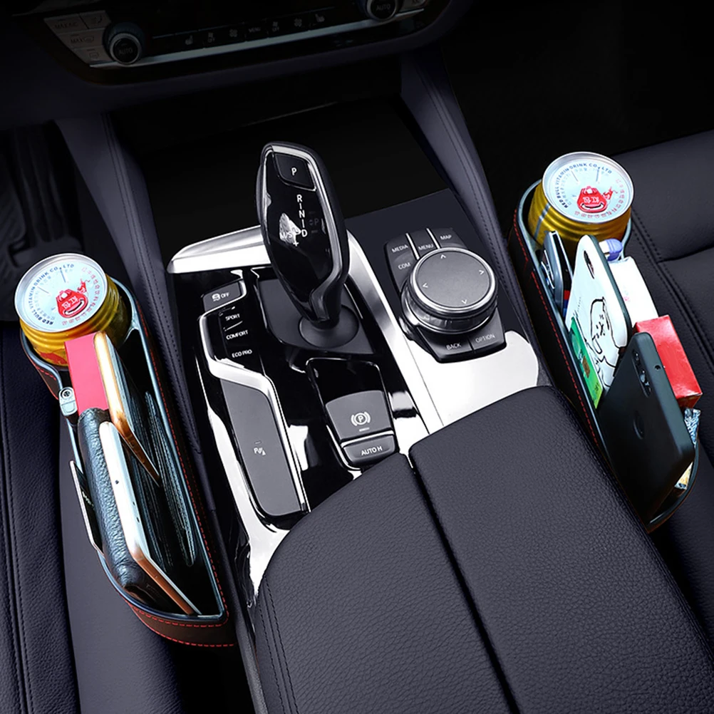 Автомобильный органайзер для сидений ящик хранения автомобильный зазор щелевой