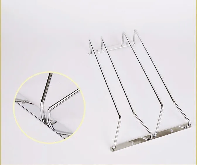 Винные стеклянные стеллажи три типа Висячие вверх дном чашки бокалы дисплей