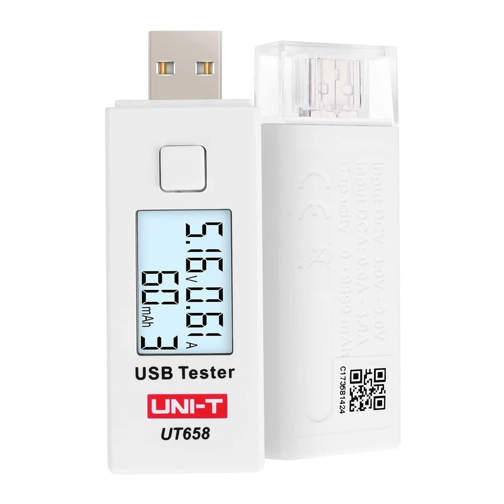 UNI T UT658B мобильный телефон ноутбук U диск монитор питания Зарядка AC/DC Емкость