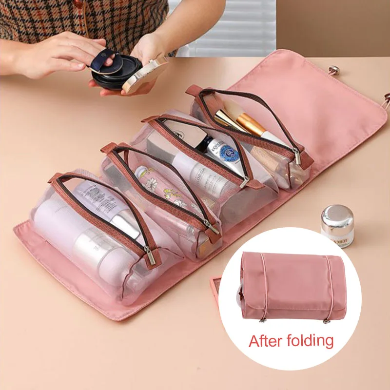 

Portable Cosmetic Bag Travel Cosmetic Cosmetic Storage Bag Removable Cosmetic Bag Toiletries Storage Bag Waterproof Collapsible