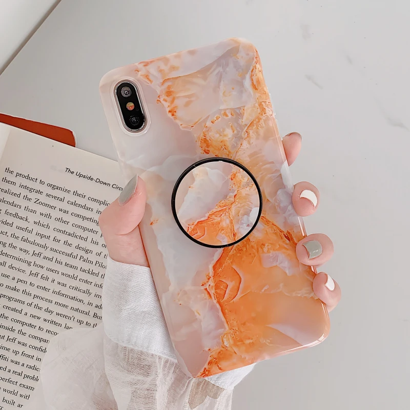 Модные чехлы для телефонов iPhone X Xr Xs Max 6 6S 7 8 Plus мягкий силиконовый чехол 11 Pro