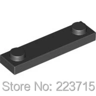 * Пластина 1x4 Вт. 2 шпильки * 50 шт., деталь для детали блока для самостоятельного просвечивания № 92593, совместима с другими сборными элементами