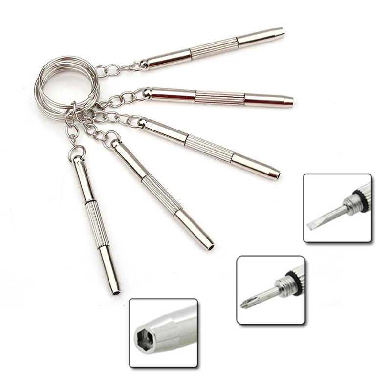 

5 в 1 Мини-отвертка для точного ремонта оптических очков и ювелирных изделий