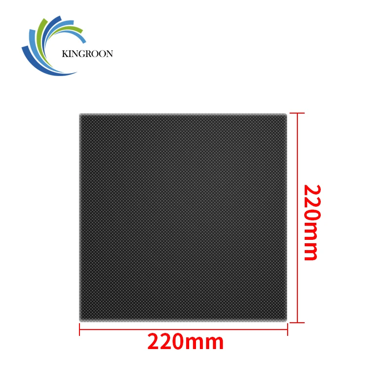 KingRoon ультрабазовая Платформа со встроенной стеклянной пластиной решетка 220x220 мм