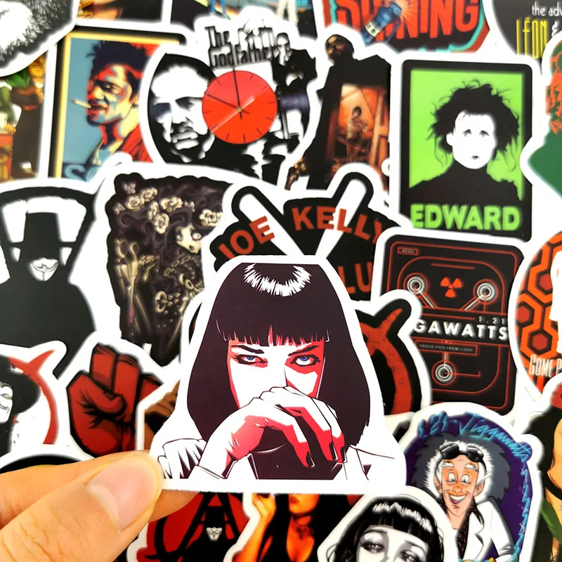 

10/30/50Pcs/Set Classic Movie V For Vendetta Waterproof Stickers For Fridge Motorcycle Skateboards Laptop Luggage Toy Guitar