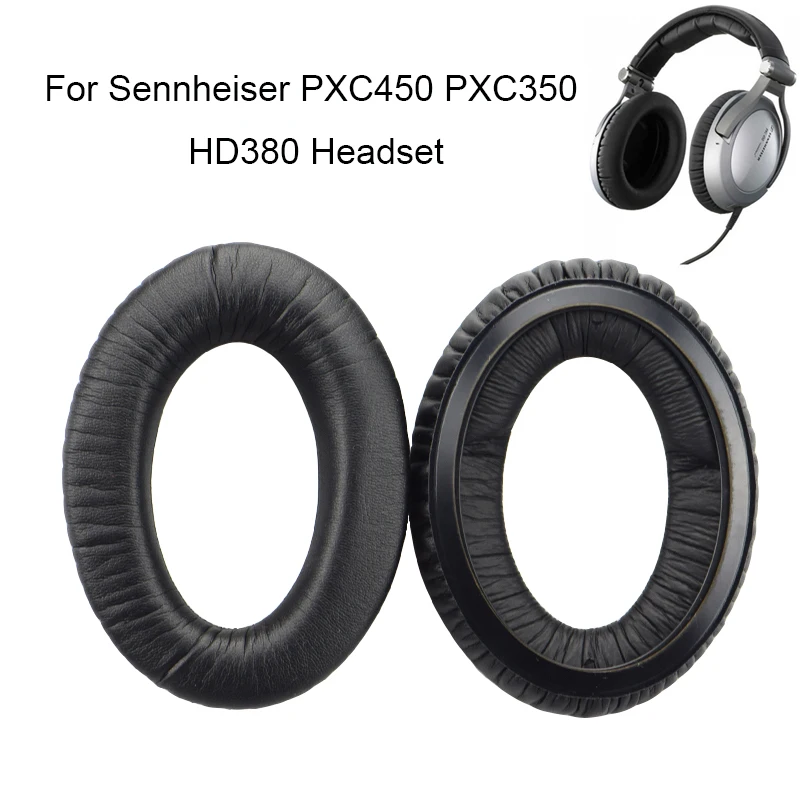 1 пара мягкие Сменные амбушюры для наушников Sennheiser PXC450 PXC350 HD380|Аксессуары