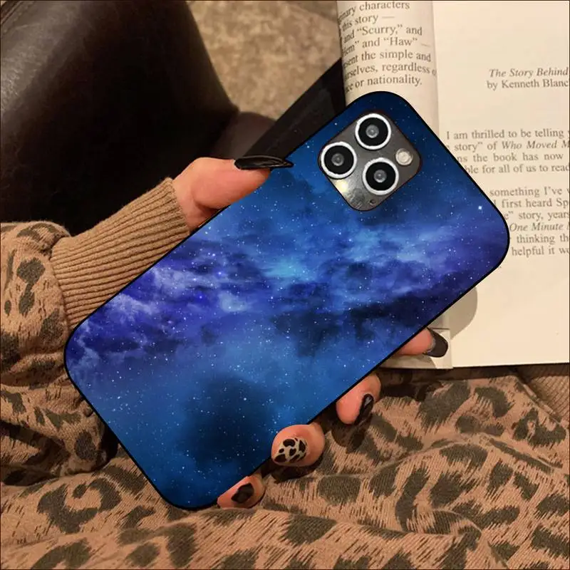 Цветной чехол для телефона galaxy universe iPhone 11 12 13 mini pro XS MAX 8 7 6 6S Plus X 5S SE 2020 XR - купить по