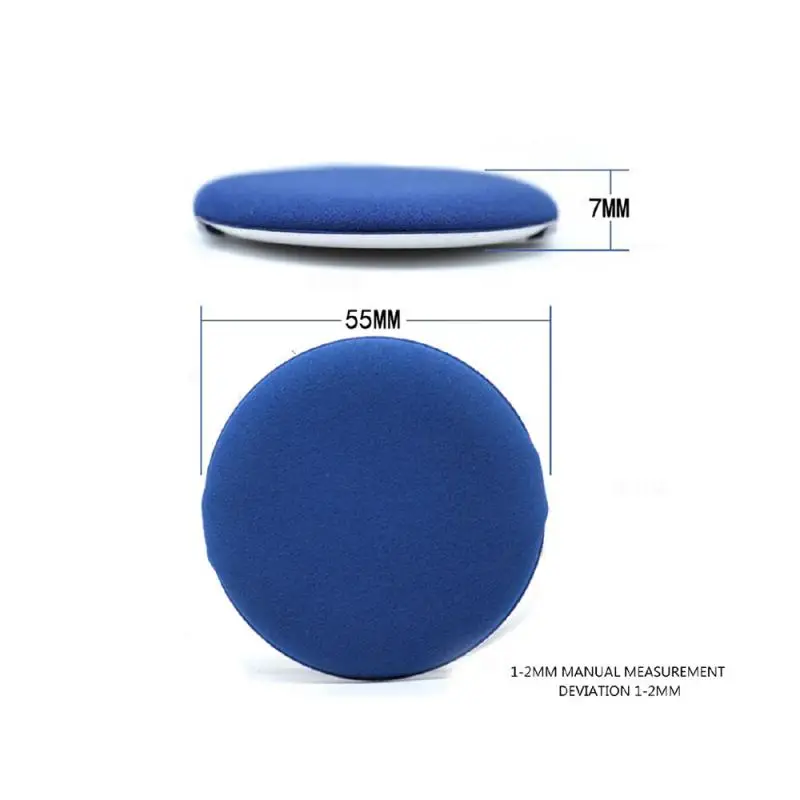 

1Pc Round Makeup Sponge Professional Cosmetic Puff For Foundation Concealer Cream Make Up Soft Water Sponge Portable Random