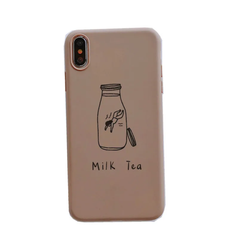 

Personalized beverage phone case is suitable for iPhone11 12Pro Max mini X XS XR XSMax 8 7 6PluS anti-drop protective back shell