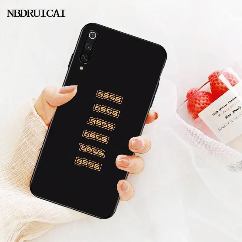 Мягкий чехол для телефона PENGHUWAN 5SOS 5 секунд на лето Redmi Note 8 8A 7 6 6A 5A 4 4X 4A Go Pro Plus