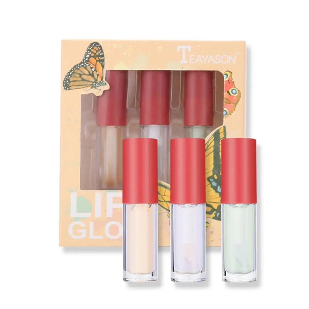 

3PCS Instant Volumising Lip Plumper Set Enhancer Plumper Brighten Lip Color Moisturizing Reduce Lip Fine Lines Care Serum