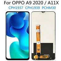 6 5 for oppo a9 2020 exterior cph1937 cph1939 lcd display screen touch panel digitizer assembly for oppo a11x pchm30 lcd