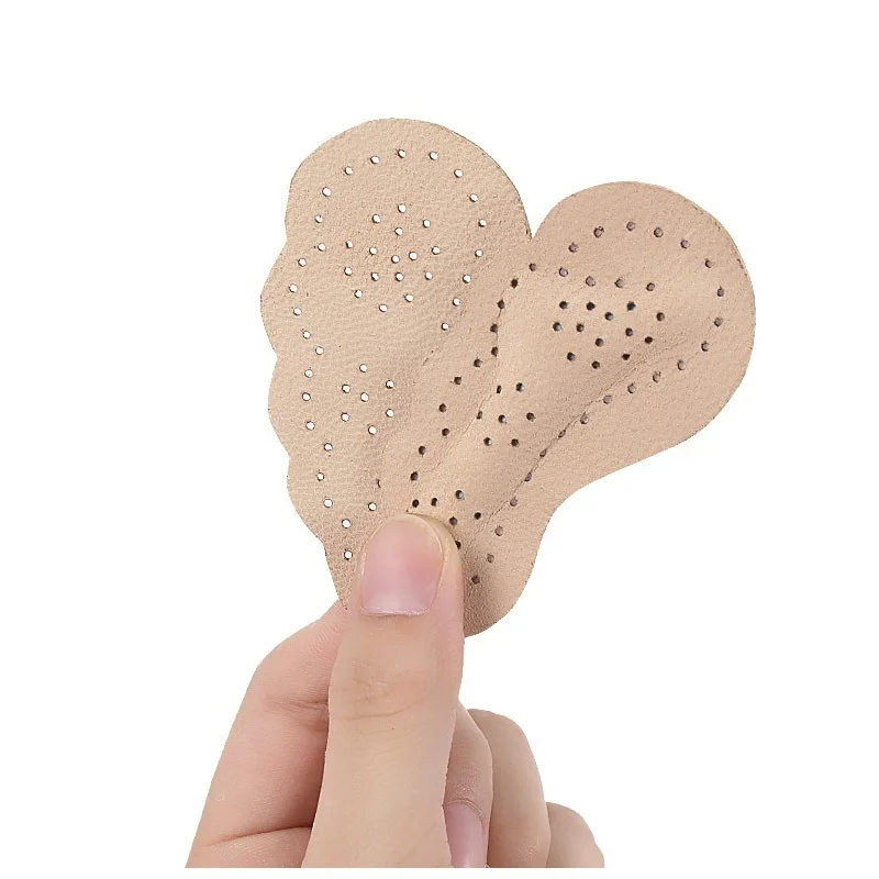 

Premium Leather Non-slip Insoles Sandals Sticker High Heel Shoes Women Foot Self-adhesive Patch Cushion Forefoot Gel Pads