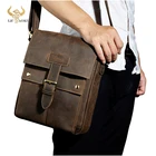 Сумка-мессенджер мужская из натуральной кожи, 8571