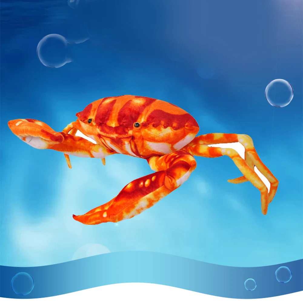 Морские существа плюшевая подушка &quotКраб&quot кукла милые мягкие морские животные