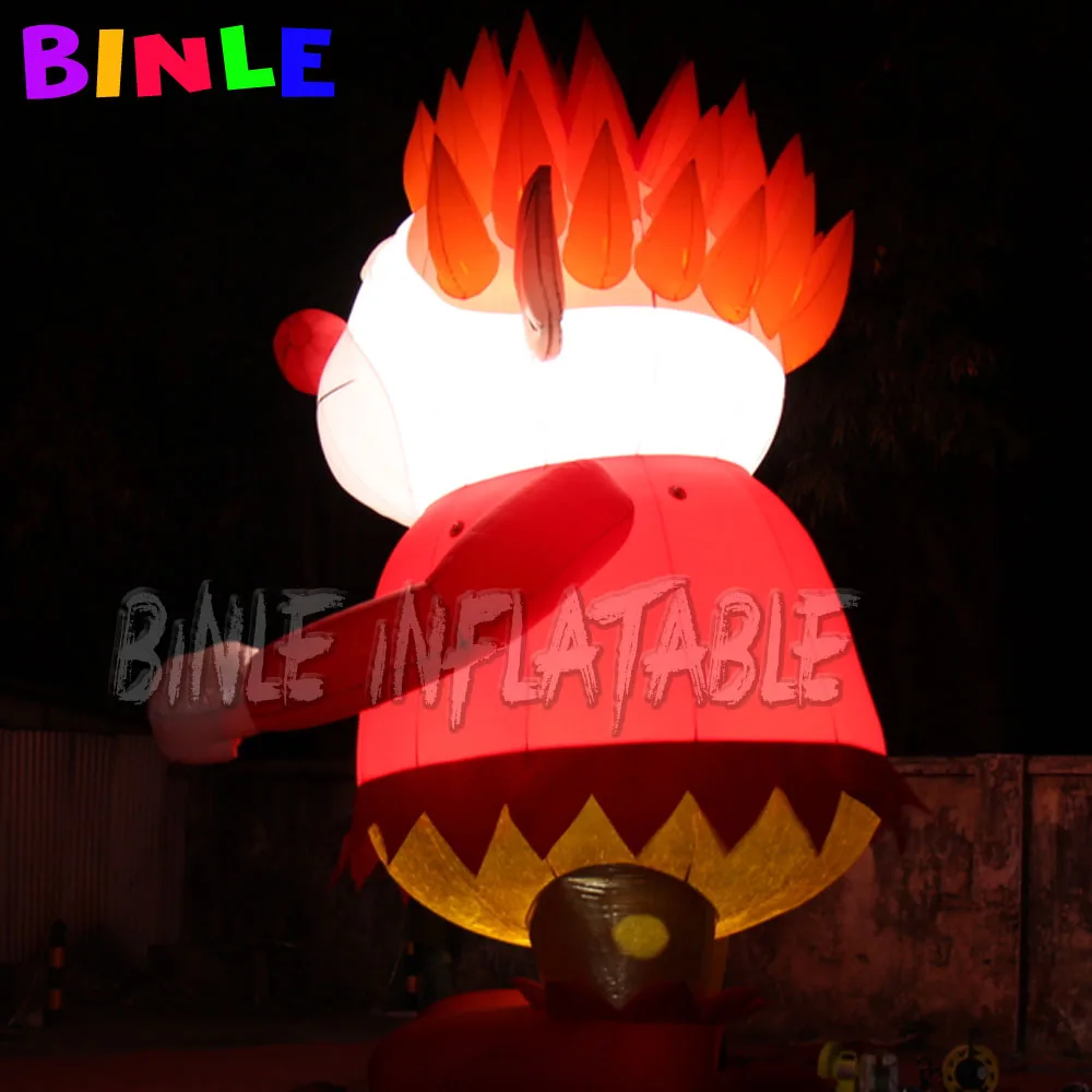 Гигантская надувная головка 20 футов под заказ для украшения мероприятий |