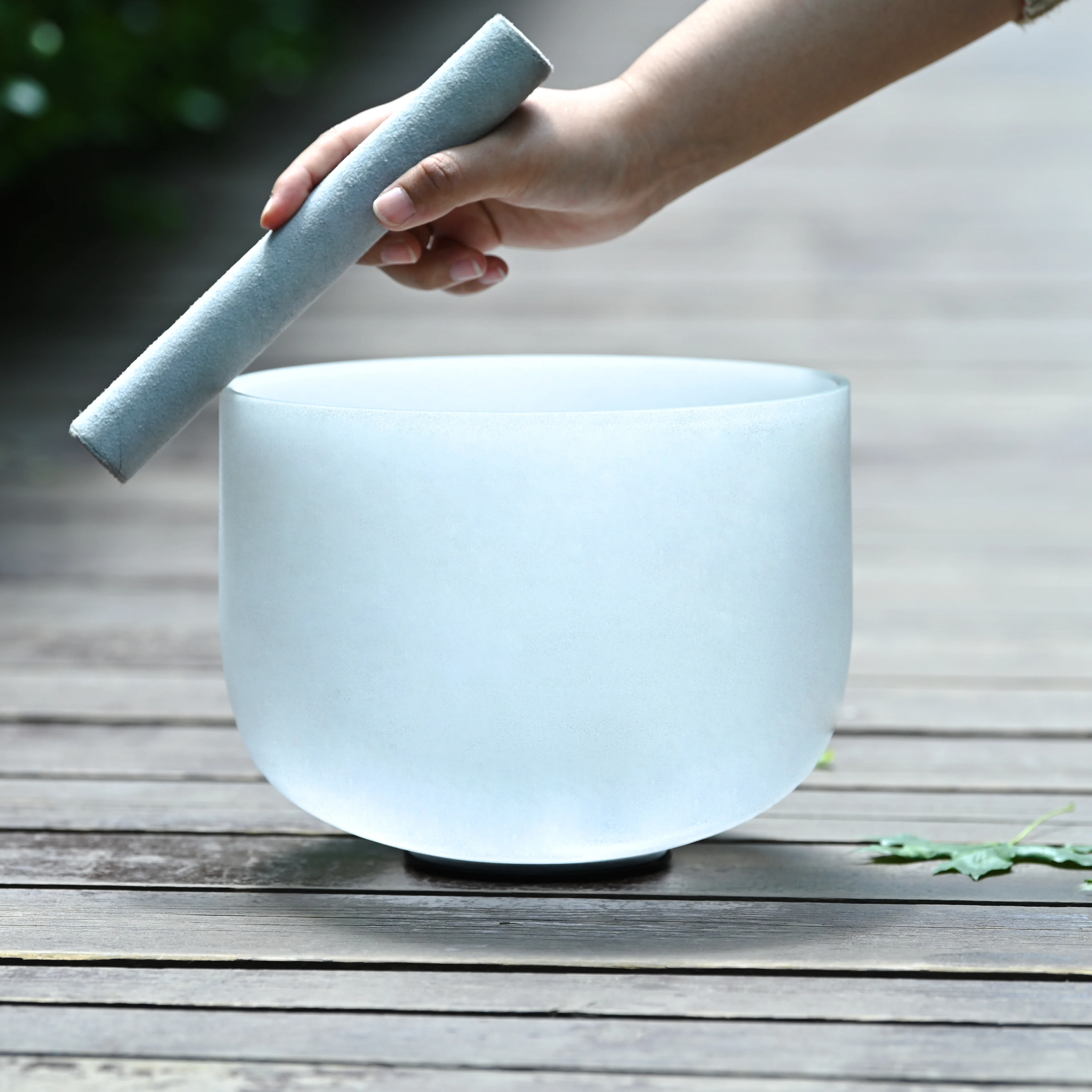 CVNC 440Hz 7 12 &quotНабор из штук матовые кварцевые поющие чаши с кристаллом