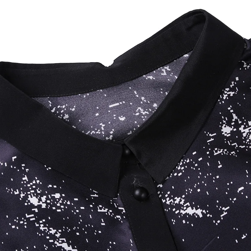 Женская рубашка 100% натуральный шелк блузка женская одежда 2020 корейские