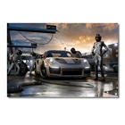 Forza Motorsport 7 Porsches 911 гоночный спортивный автомобиль настенная фотокартина на холсте для домашнего декора комнаты