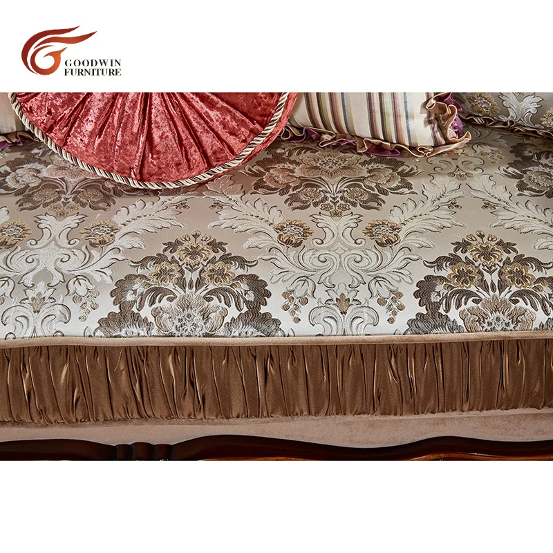 Высокое качество Европейский антикварный диван для гостиной мебель WA546 | Мебель