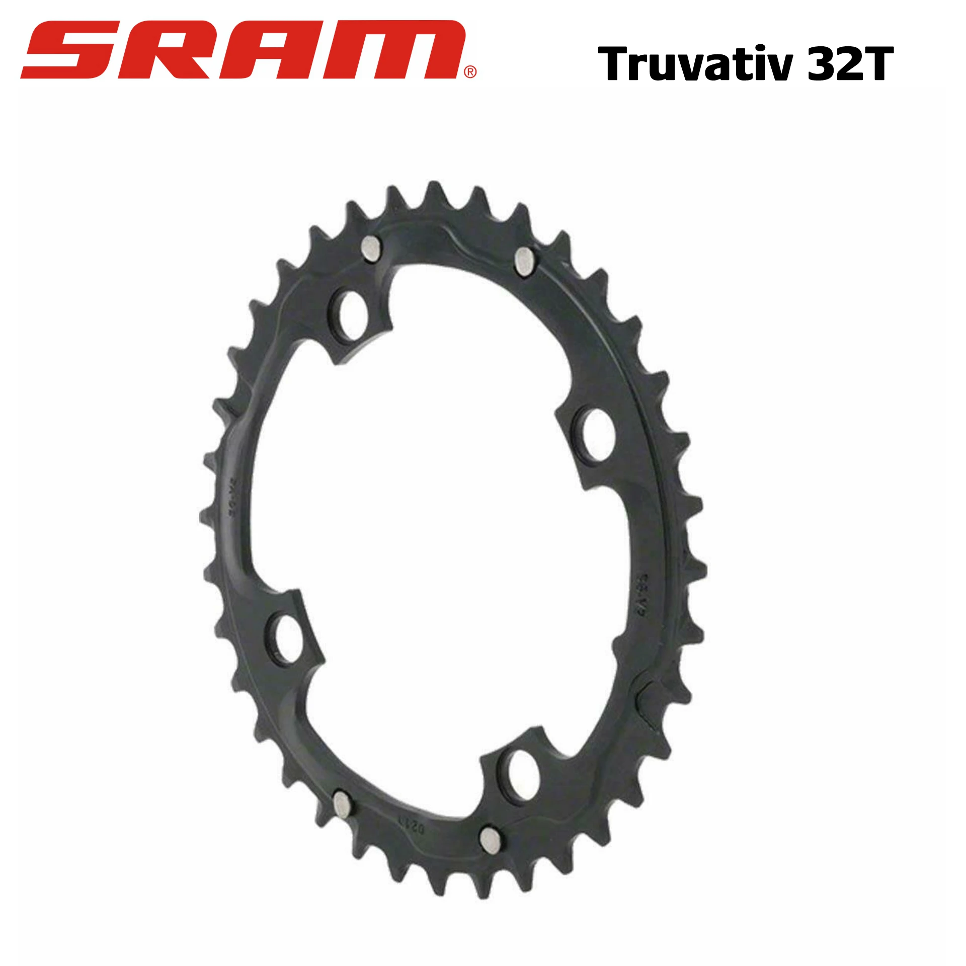 Цепь truватиv MTB 104 Алюминий 3 мм черная 32T для 42 32 22T кривошипная система 11.62