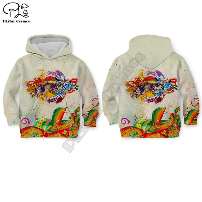 PLstar Cosmos Wolf boy for girl Hoodie Dragon Ball3D Printed Casual Hoodies Sweatshirt Cartoon cute style dropship