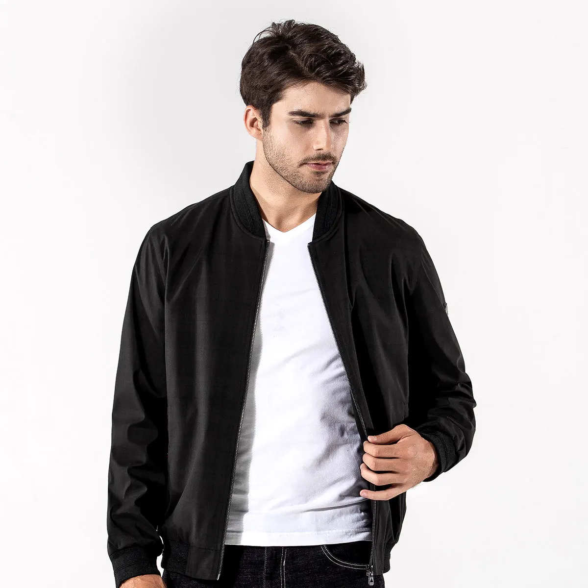 

Ветровка мужская, легкая, однотонная, для гольфа